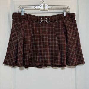 NWOT American Eagle Outfitters Checkered Skater Skirt